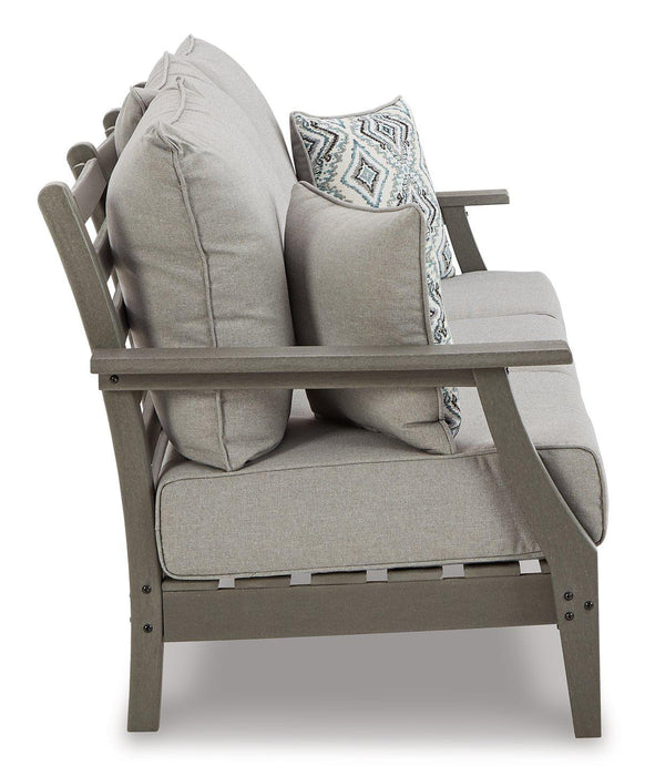 Visola Outdoor Sofa and Loveseat Set - Pierce Furniture Gallery