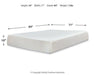 10 Inch Chime Memory Foam Mattress Set - Pierce Furniture Gallery