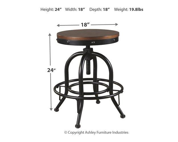 Valebeck Counter Height Bar Stool - Pierce Furniture Gallery