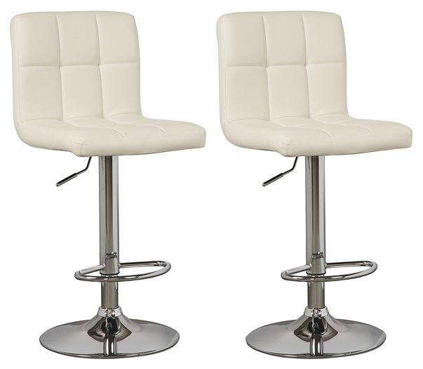 Bellatier Adjustable Height Bar Stool - Pierce Furniture Gallery