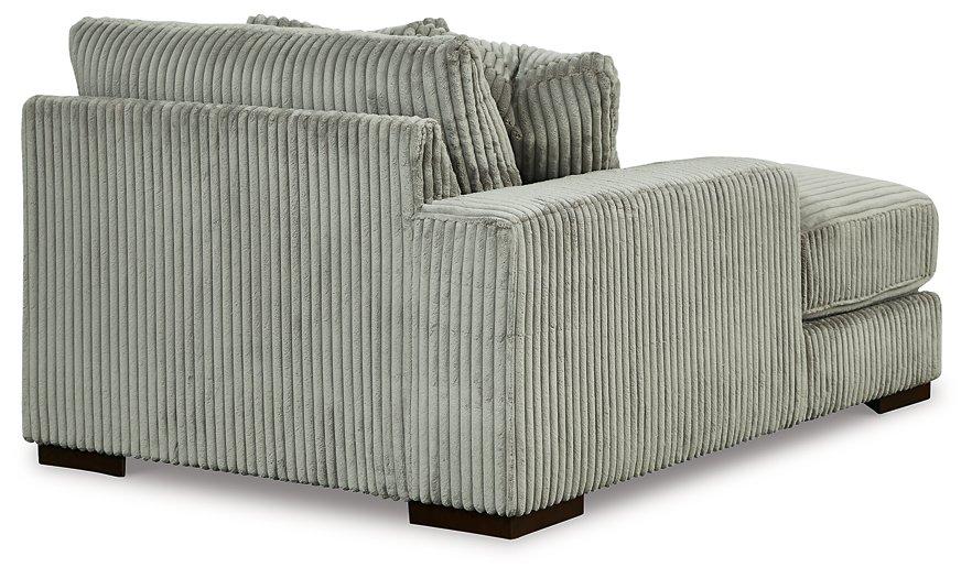 Lindyn Sectional with Double Chaise - Pierce Furniture Gallery