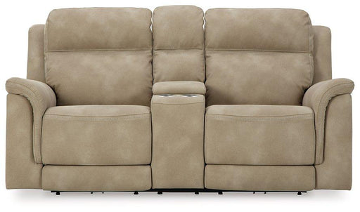 Next-Gen DuraPella Power Reclining Loveseat with Console - Pierce Furniture Gallery