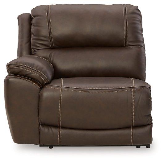 Dunleith Power Reclining Loveseat with Console - Pierce Furniture Gallery