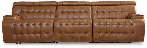 Temmpton Power Reclining Sectional Sofa image