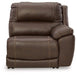 Dunleith Power Reclining Sectional Loveseat - Pierce Furniture Gallery