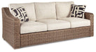 Beachcroft Outdoor Sofa with Cushion - Pierce Furniture Gallery