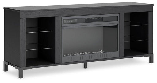 Cayberry 60" TV Stand with Electric Fireplace - Pierce Furniture Gallery