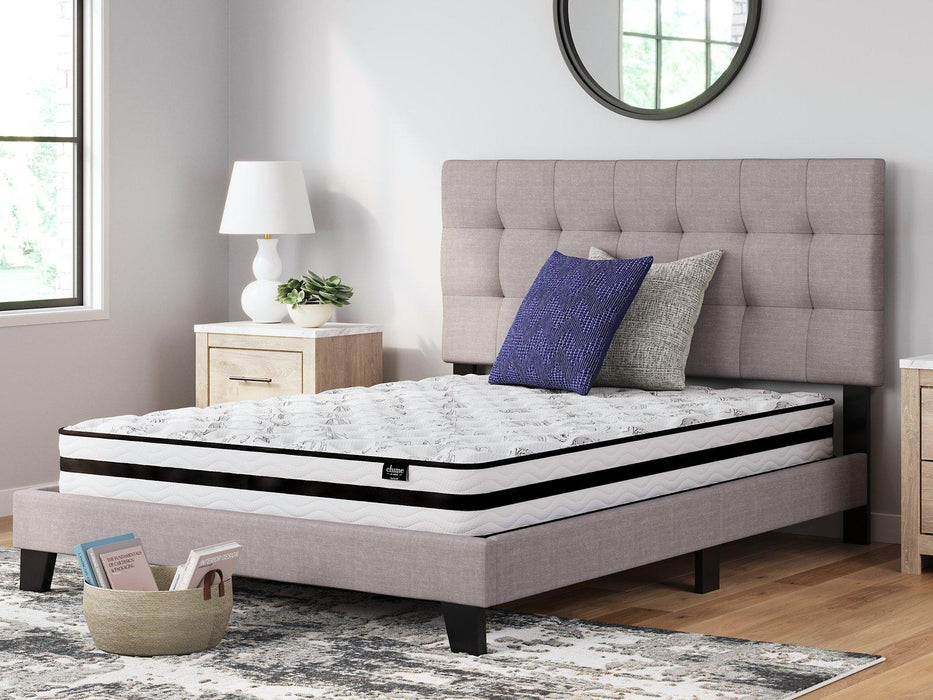 8 Inch Chime Innerspring Mattress Set - Pierce Furniture Gallery