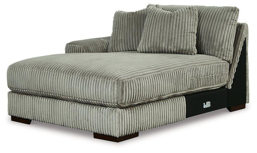Lindyn Sectional with Double Chaise - Pierce Furniture Gallery