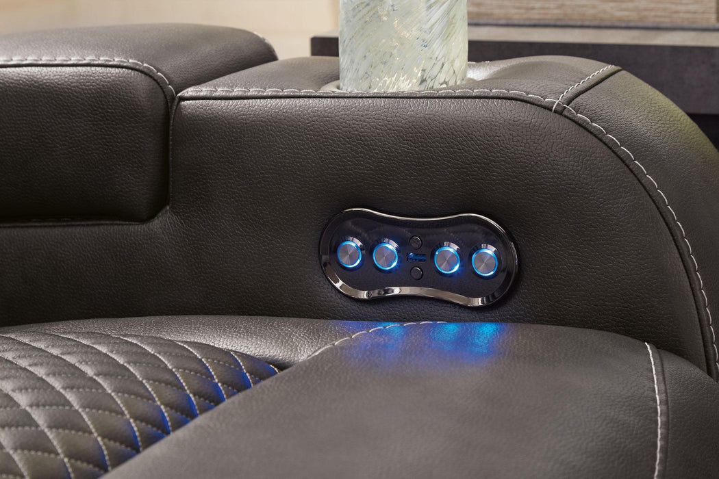 Fyne-Dyme Power Reclining Sofa - Pierce Furniture Gallery