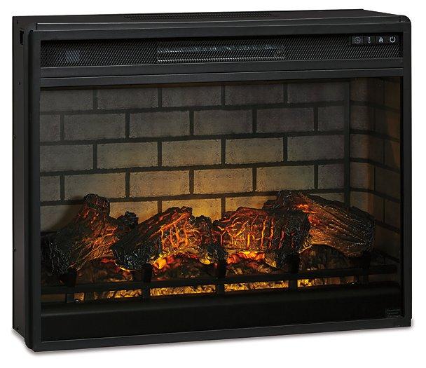 Entertainment Accessories Electric Infrared Fireplace Insert - Pierce Furniture Gallery