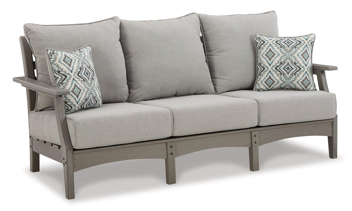 Visola Outdoor Sofa and Loveseat Set - Pierce Furniture Gallery