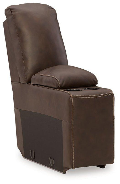 Dunleith Power Reclining Loveseat with Console - Pierce Furniture Gallery
