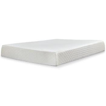 10 Inch Chime Memory Foam Mattress Set - Pierce Furniture Gallery