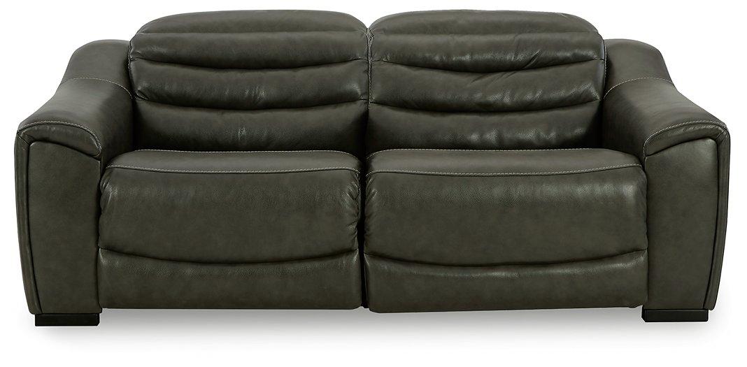 Center Line Power Reclining Sectional Loveseat - Pierce Furniture Gallery