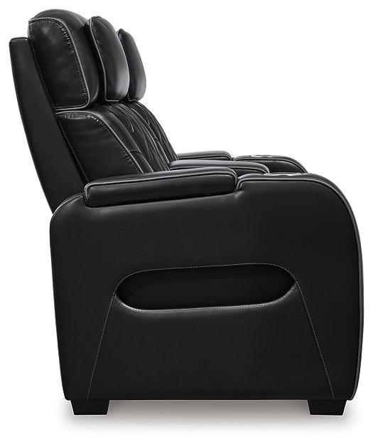 Boyington Power Reclining Loveseat with Console - Pierce Furniture Gallery