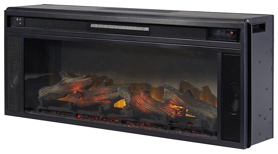 Kallari 84" TV Stand with Electric Fireplace - Pierce Furniture Gallery