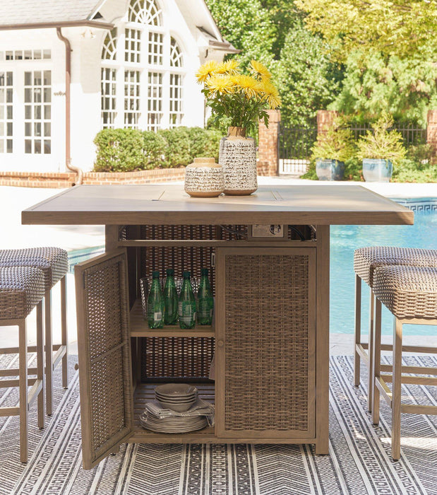 Walton Bridge Outdoor Dining Set - Pierce Furniture Gallery