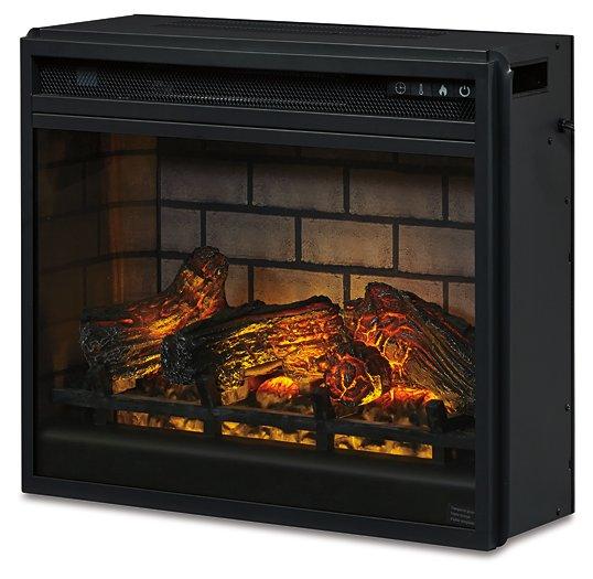Entertainment Accessories Electric Infrared Fireplace Insert - Pierce Furniture Gallery