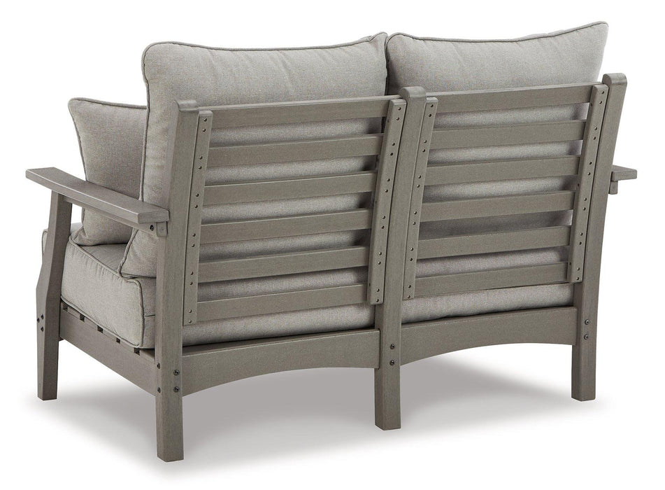 Visola Outdoor Sofa and Loveseat Set - Pierce Furniture Gallery