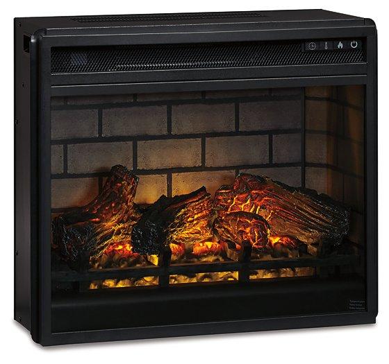 Entertainment Accessories Electric Infrared Fireplace Insert - Pierce Furniture Gallery