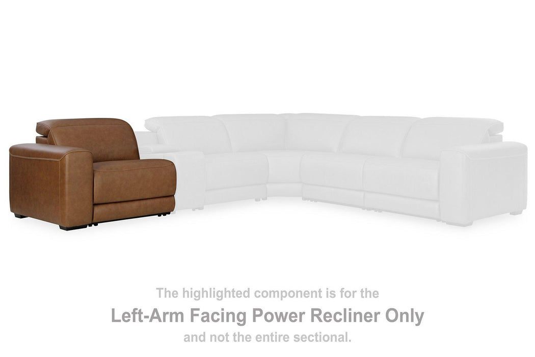 Magic Man 5-Piece Power Reclining Sectional - Pierce Furniture Gallery