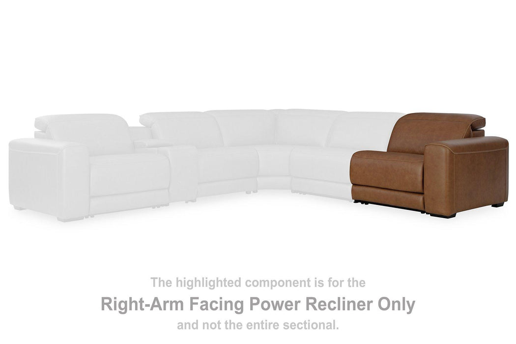 Magic Man 5-Piece Power Reclining Sectional - Pierce Furniture Gallery