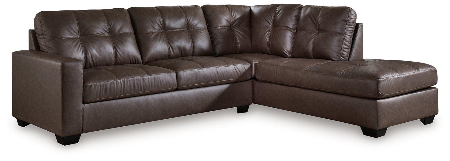 Barlin Mills Sectional with Chaise - Pierce Furniture Gallery