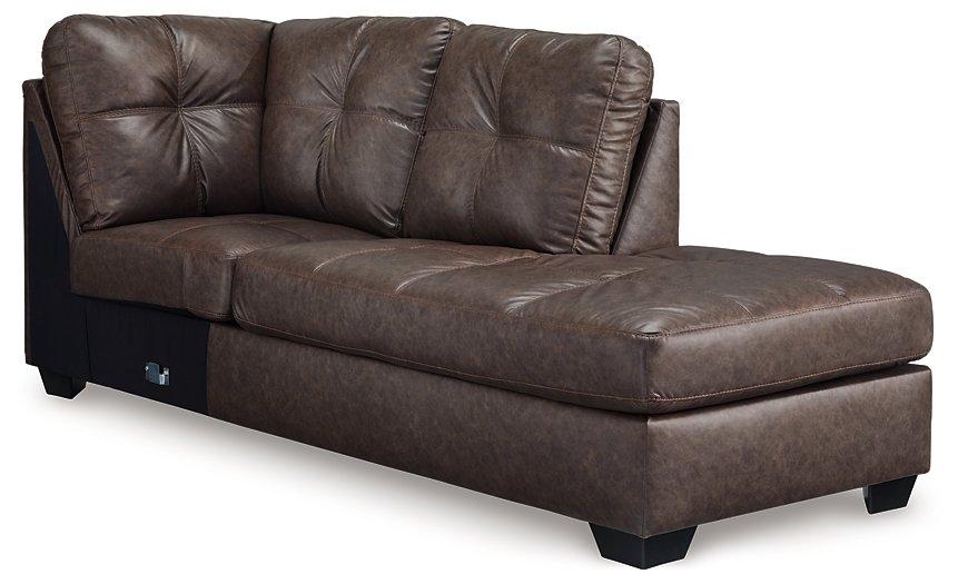 Barlin Mills Sectional with Chaise - Pierce Furniture Gallery