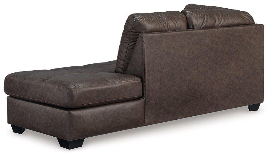 Barlin Mills Sectional with Chaise - Pierce Furniture Gallery