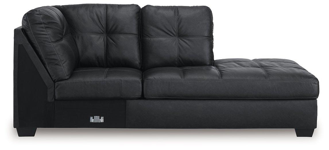 Barlin Mills Sectional with Chaise - Pierce Furniture Gallery