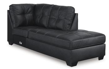 Barlin Mills Sectional with Chaise - Pierce Furniture Gallery