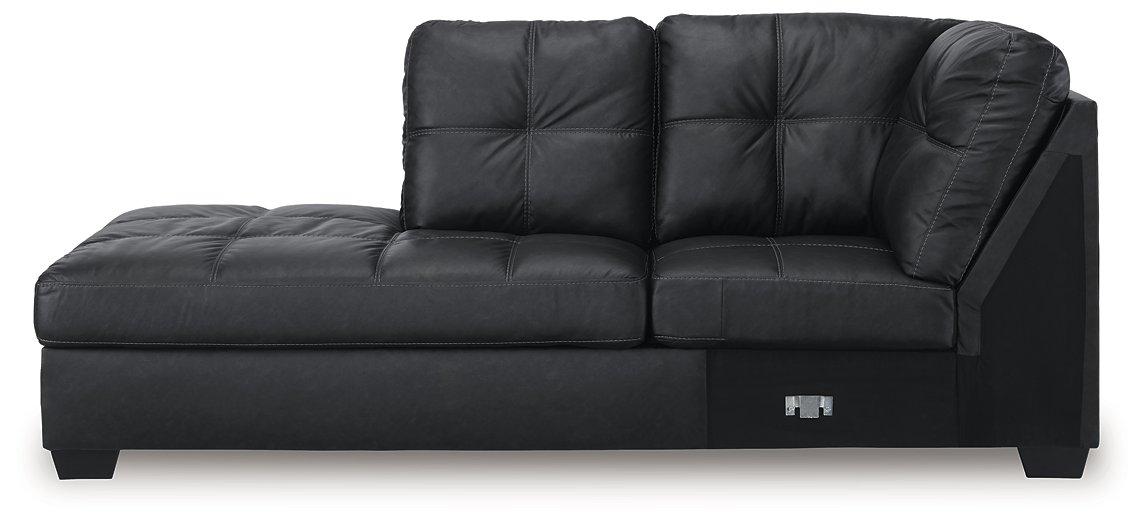 Barlin Mills Sectional with Chaise - Pierce Furniture Gallery