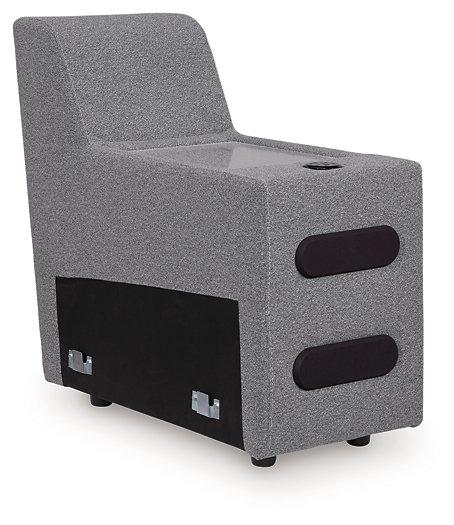 Modmax II Power Reclining Sectional with Audio Consoles