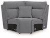 Modmax Reclining Sectional with Audio Console - Pierce Furniture Gallery