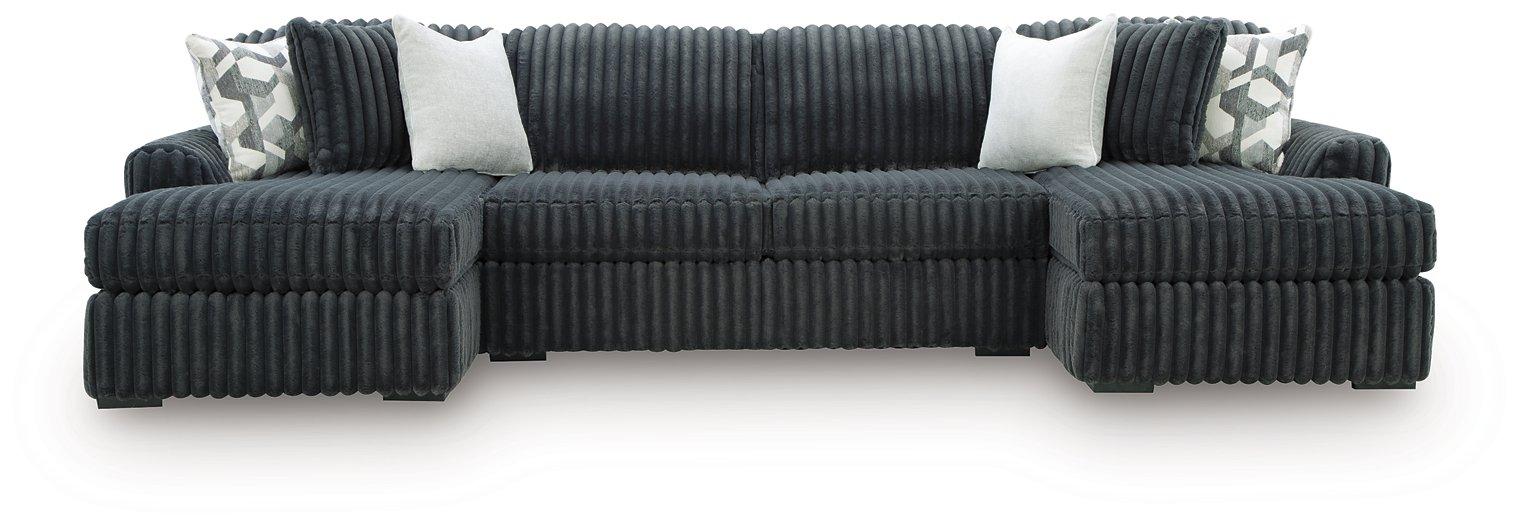 Midnight-Madness Sectional with Chaise - Pierce Furniture Gallery