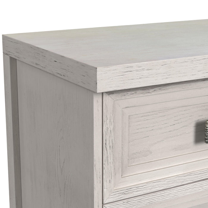 Avalanche 5-Drawer Chest in Antique White