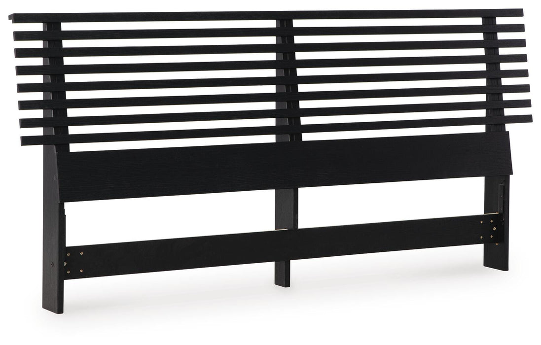 Danziar Queen Slat Bed - Pierce Furniture Gallery