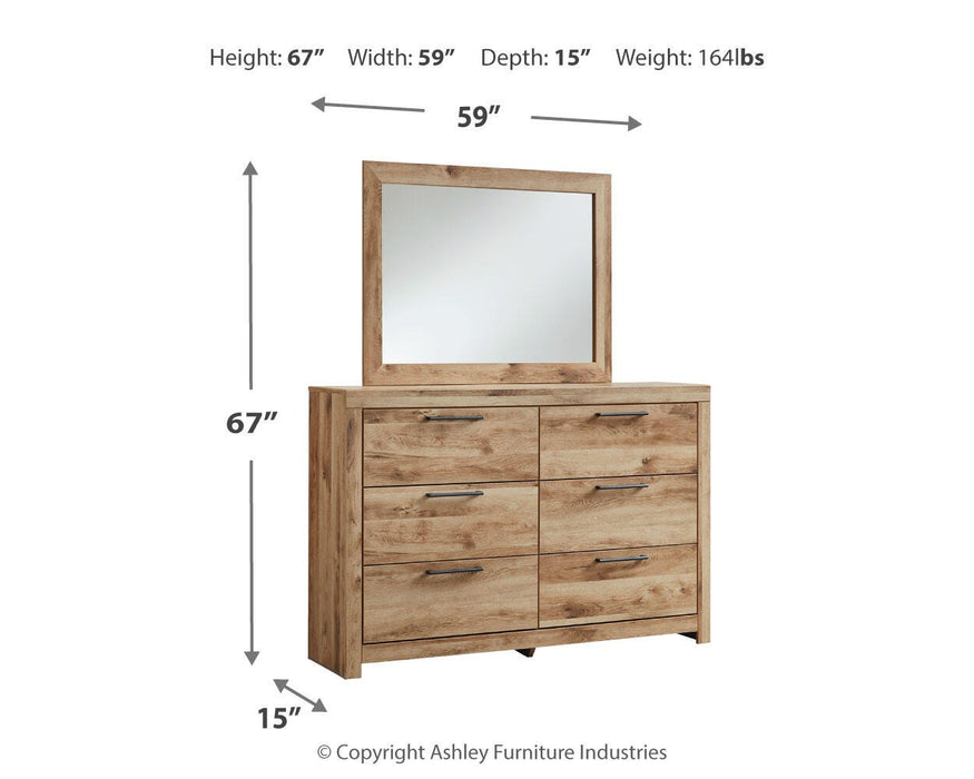 Hyanna Dresser and Mirror - Pierce Furniture Gallery