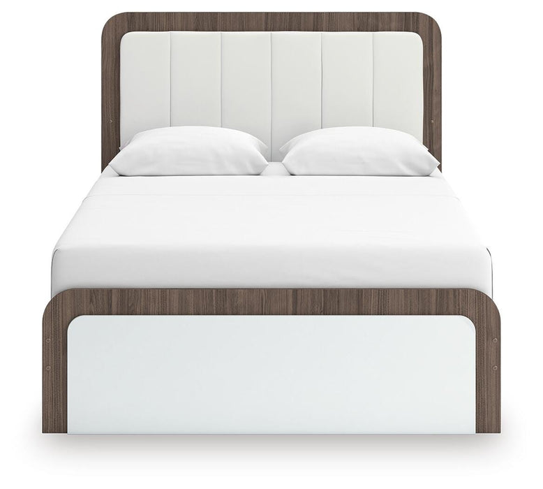 Kendanport Upholstered Bed - Pierce Furniture Gallery