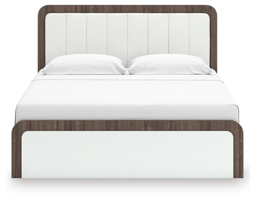 Kendanport Upholstered Bed - Pierce Furniture Gallery