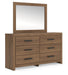 Broachmyn Dresser and Mirror - Pierce Furniture Gallery