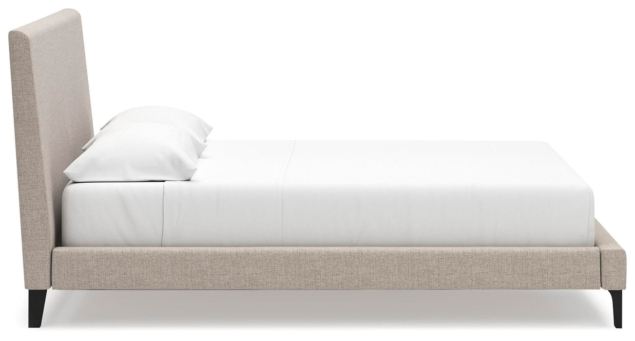 Cielden Upholstered Bed with Roll Slats - Pierce Furniture Gallery