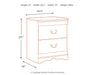 Anarasia Nightstand - Pierce Furniture Gallery