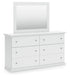 Bostwick Shoals Dresser and Mirror - Pierce Furniture Gallery