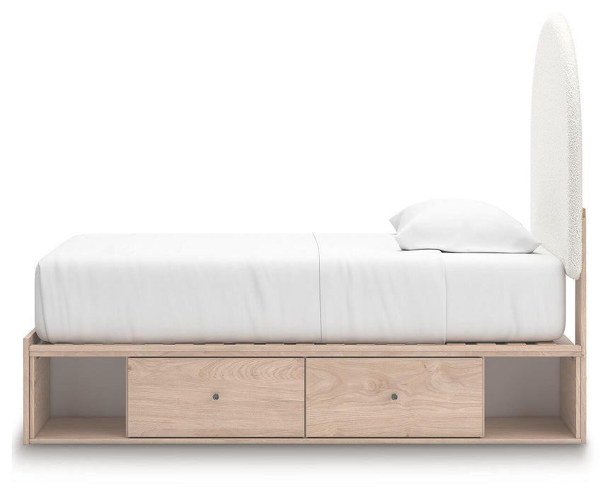 Arloster Upholstered Bed - Pierce Furniture Gallery