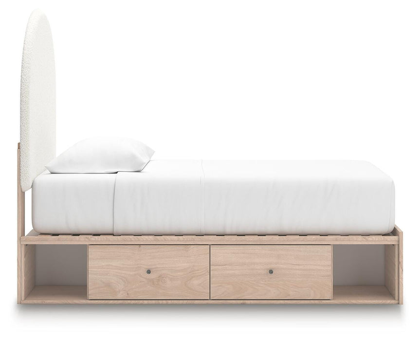 Arloster Upholstered Bed - Pierce Furniture Gallery