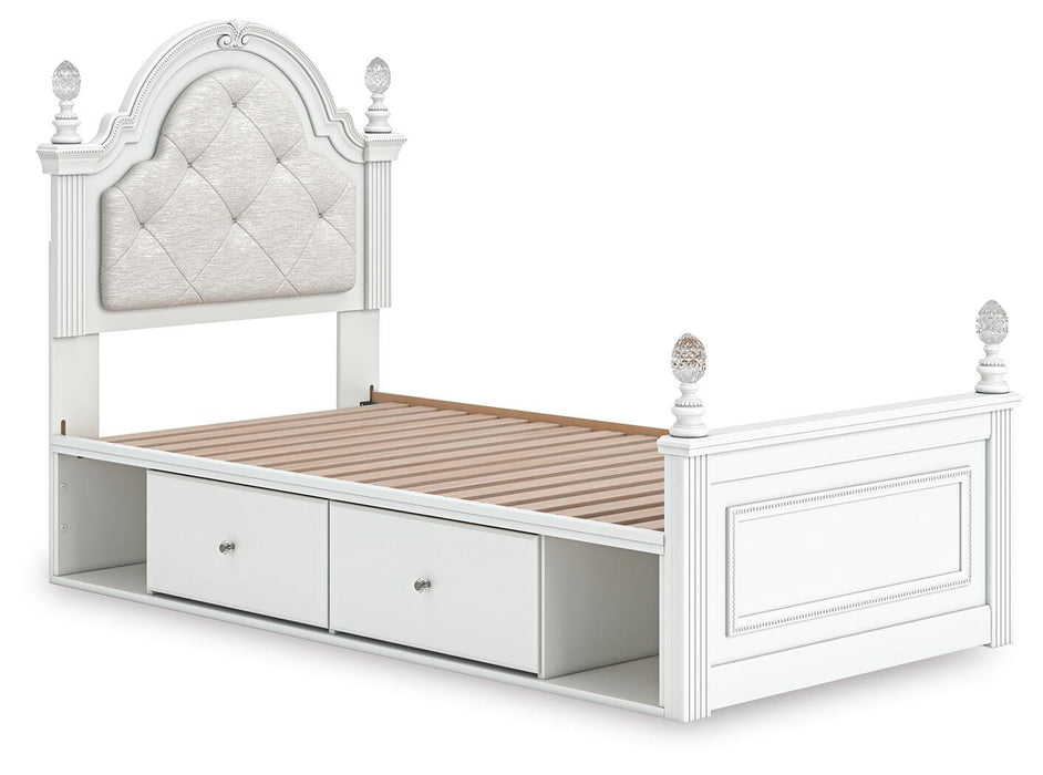 Kozlani Upholstered Bed - Pierce Furniture Gallery