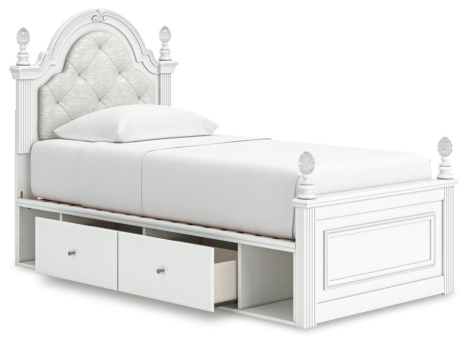 Kozlani Upholstered Bed - Pierce Furniture Gallery