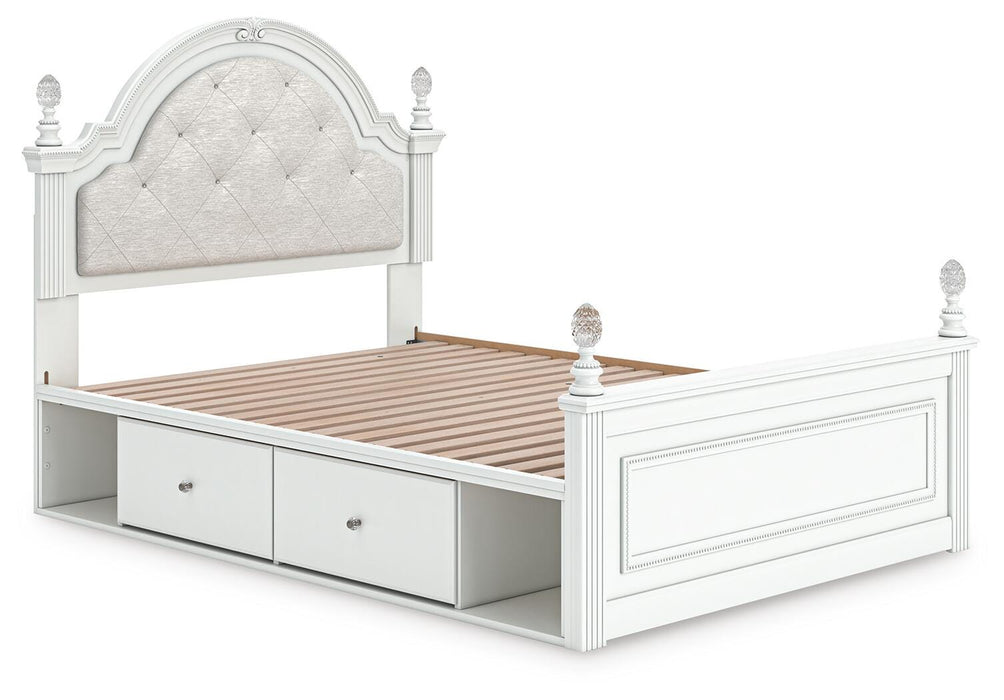 Kozlani Upholstered Bed - Pierce Furniture Gallery